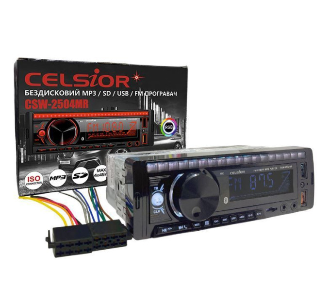 Автомагнітола Celsior CSW-2504MR