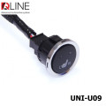 Кнопка підігріва сидінь QLine Fiber UNI-U09 (2 сидіння)