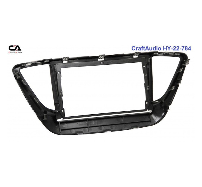 Рамка перехідна CraftAudio HY-22-784 HYUNDAI Accent 2017+ / Solaris 2017+ / Verna 2017+