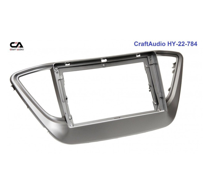 Рамка перехідна CraftAudio HY-22-784 HYUNDAI Accent 2017+ / Solaris 2017+ / Verna 2017+