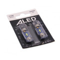 Габарит LED ALed C5W 36мм Canbus Festoon white (2шт)