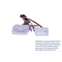 Комплект дротів для магнітол 16PIN CraftAudio MITSUBISHI Universal OLD 3000 GT 90-00/ Carisma 95-01/ Colt 96-14/ Eclipse 96-12/ Galant 94-06/ Galloper 98-03/ L260 9 Pajero (Montero) 99-06/ Space Runner 91-02/ Space Star 98-05/ Space W