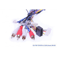 Комплект дротів для магнітол 16PIN CraftAudio CB-799 TOYOTA LC100 (Азія) 98-00