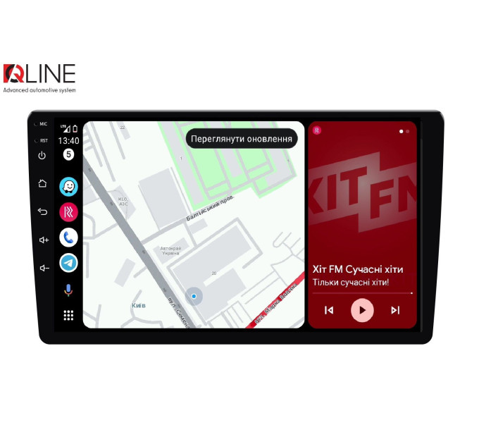 Автомагнітола Qline AMR-933Pro DSP Android 12 3/32 9"