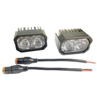 Світлодіодні фари Aled SLD2012FD 30W 6000K FLOOD (2 шт)