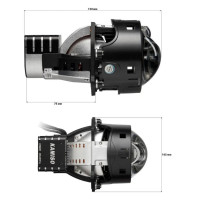 Світлодіодні лінзи Bi-LED Kamiso LASER AAPD10-02 Bi-LED 5500K GEN4 51/69W