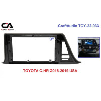 Рамка перехідна CraftAudio TOY-22-033 TOYOTA C-HR 2018-2019 USA Рамка перехідна CraftAudio TOY-22-033 TOYOTA C-HR 2018-2019 USA