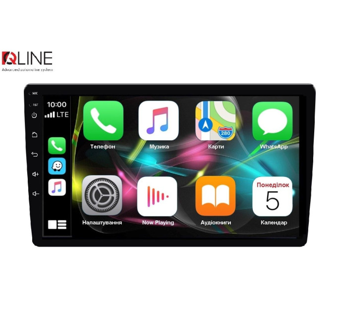 Автомагнітола Qline AMR-1033Pro DSP Android 12 3/32 10"