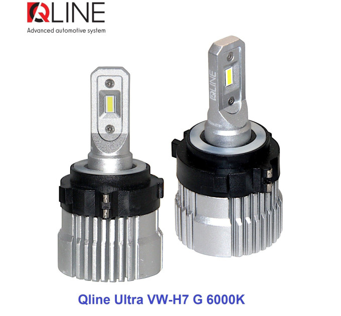Світлодіодні лампи Qline Ultra VW-H7 G 6000K
