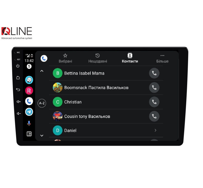 Автомагнітола Qline AMR-1033Pro DSP Android 12 3/32 10"