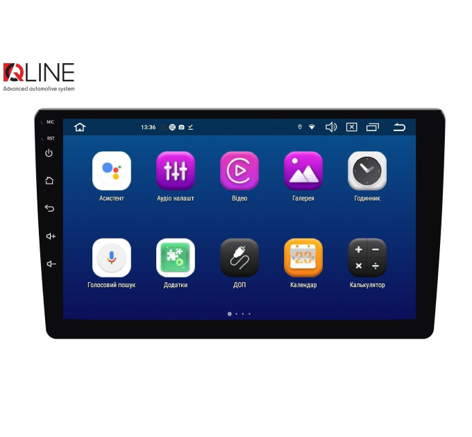 Автомагнітола Qline AMR-1033Pro DSP Android 12 3/32 10"