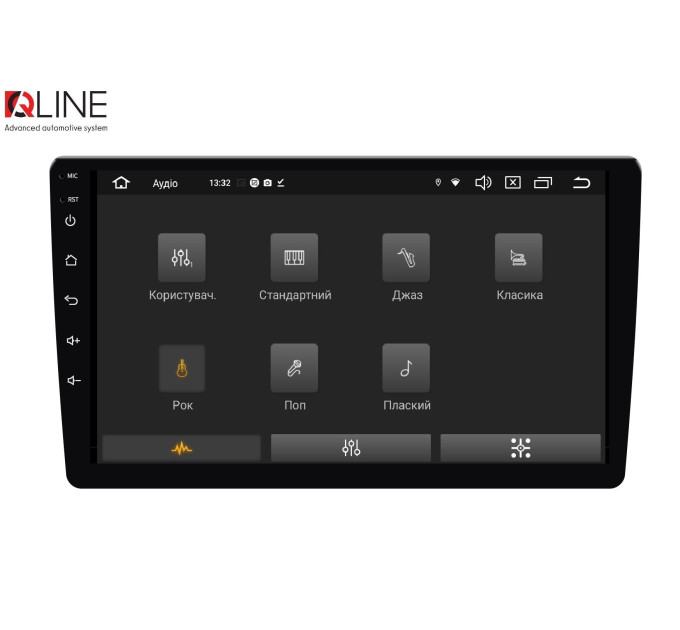 Автомагнітола Qline AMR-1033Pro DSP Android 12 3/32 10"