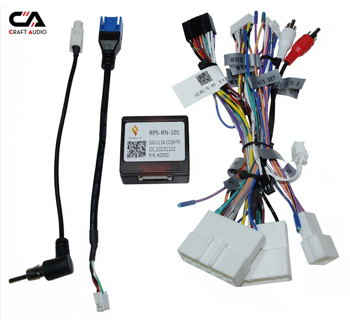 Комплект дротів для магнітол 16PIN CraftAudio CB-762# + RP5-RN-101 Renault
