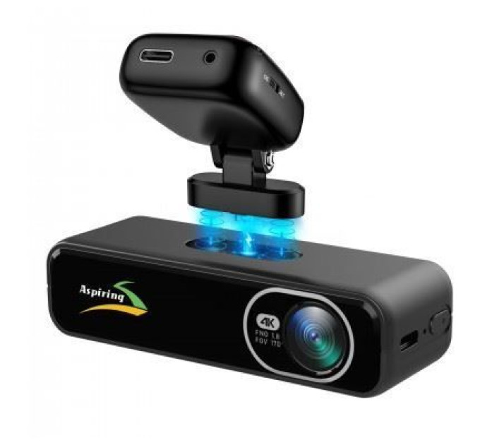 Відеореєстратор Aspiring AT320 UHD 4K, Speedcam, WiFi, GPS