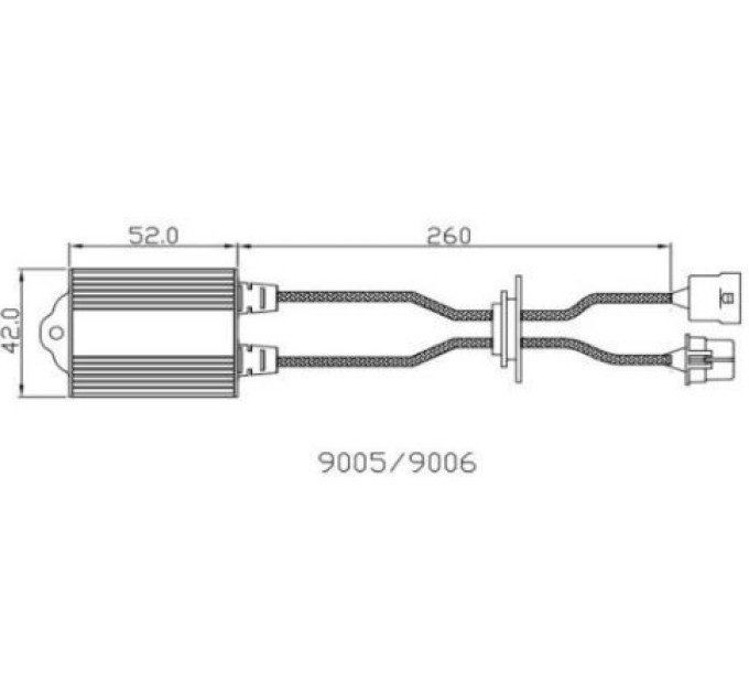 Обманки Led Prime-X CD 9005/9006/9012 цифрові (2 шт.)
