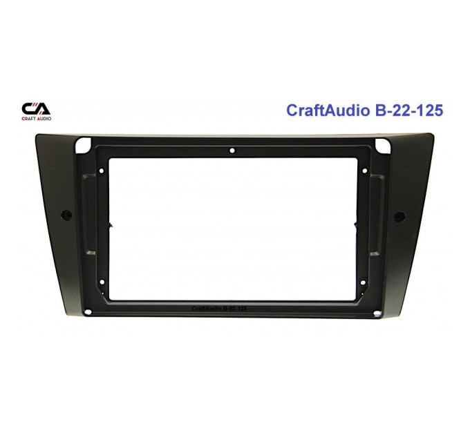 Рамка перехідна CraftAudio B-22-125 BMW 3-Series (E90/91/E92/E93) 2004-2012 без навігації.
