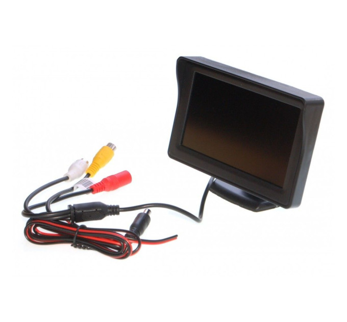 Монітор портативний Baxster M-430К 4,3" AHD/CVBS козирок