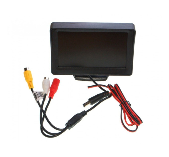 Монітор портативний Baxster M-430К 4,3" AHD/CVBS козирок