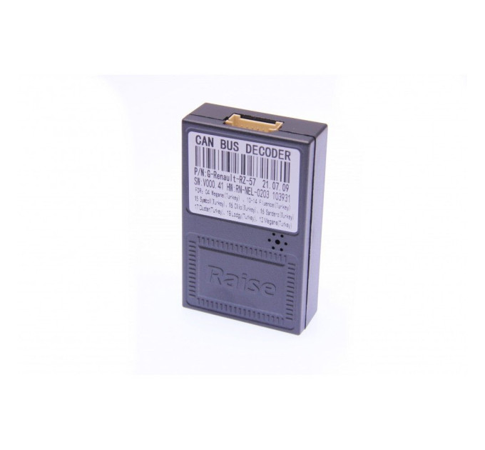CAN блок Raise G-RENAULT-RZ-57 RENAULT Megane 04/ Fluence 10-14/ Symbol 15/ Clio 16/ Sandero 16/ Duster 17/ Lodgy 19/ Megane 12