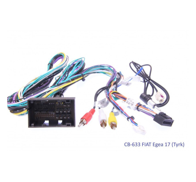 Комплект дротів для магнітол 16PIN CraftAudio CB-633 FIAT Egea 17 (Tyrk)
