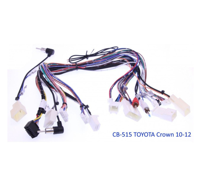 Комплект дротів для магнітол 16PIN CraftAudio CB-515 TOYOTA Crown 10-12
