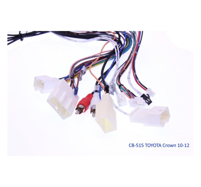 Комплект дротів для магнітол 16PIN CraftAudio CB-515 TOYOTA Crown 10-12
