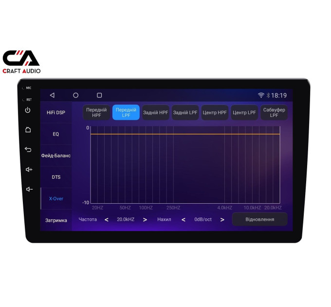 Автомагнітола CraftAudо QMS-1046 Android13 QLED 4+64Gb 10"