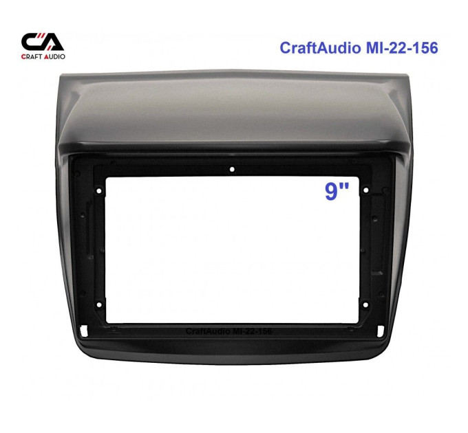 Рамка перехідна CraftAudio MI-22-156 MITSUBISHI L200 06-15 / Pajero Sport 08-15 / Triton 06-15 9"