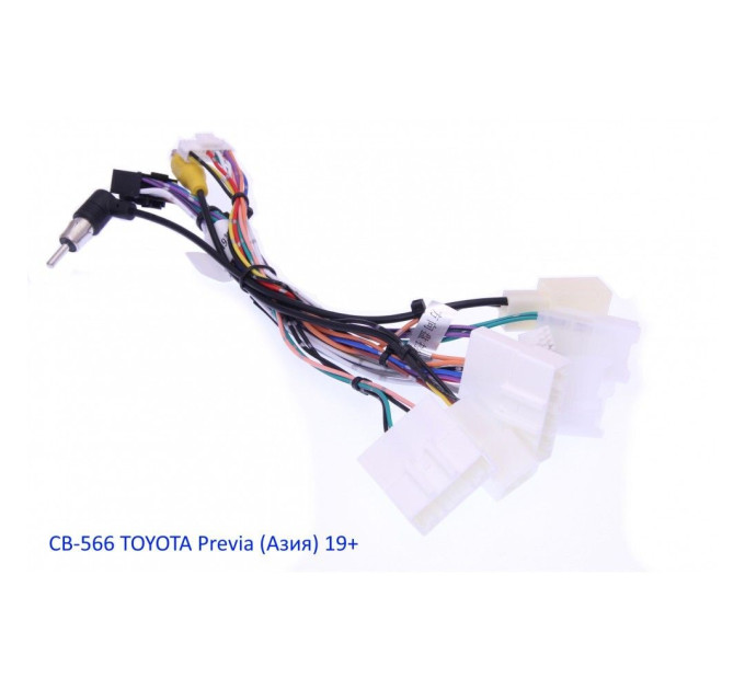 Комплект дротів для магнітол 16PIN CraftAudio CB-566 TOYOTA Previa (Азія) 19+