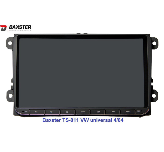 Штатна магнітола Baxster TS-911 VW universal 4/64