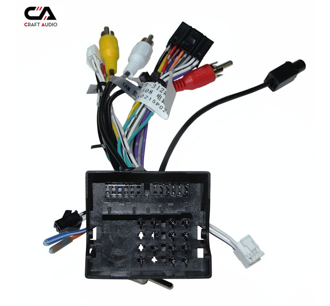 Комплект дротів для магнітол 16PIN CraftAudio PSA CB-312# + PAF1.2 Peugeot