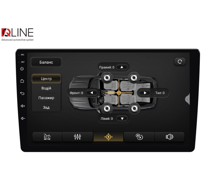 Автомагнітола Qline AMR-1046v4 Android 13 10"