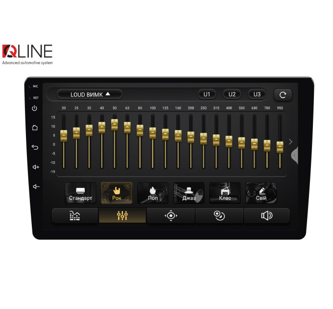 Автомагнітола Qline AMR-1046v4 Android 13 10"
