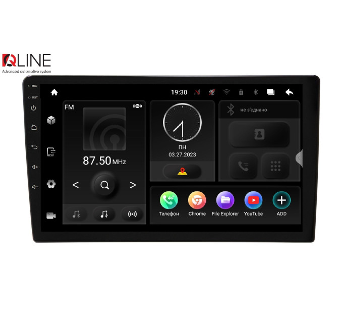 Автомагнітола Qline AMR-96128P11PRO Android 10 6/128 9''
