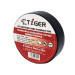 Ізолента TIGER ПВХ самозатухаюча чорна