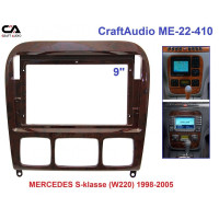 Рамка перехідна CraftAudio ME-22-410 MERCEDES S-klasse (W220) 1998-2005 Рамка перехідна CraftAudio ME-22-410 MERCEDES S-klasse (W220) 1998-2005