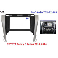 Рамка перехідна CraftAudio TOY-22-169 TOYOTA Camry / Aurion 2011-2014 10.1" Рамка перехідна CraftAudio TOY-22-169 TOYOTA Camry / Aurion 2011-2014 10.1"