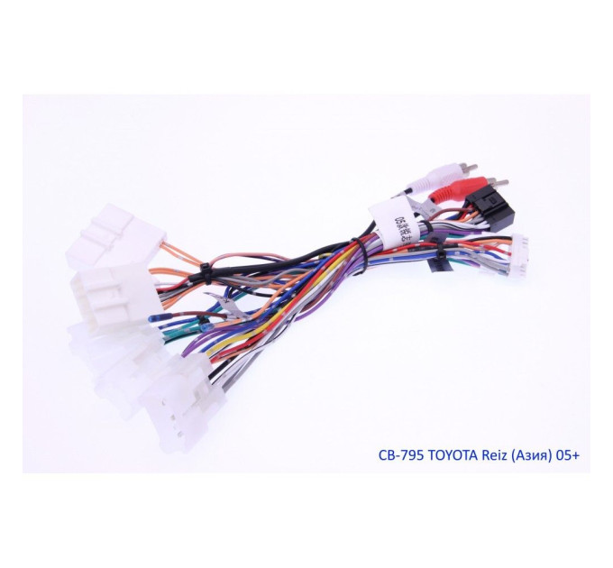 Комплект дротів для магнітол 16PIN CraftAudio CB-795 TOYOTA Reiz (Азія) 05+
