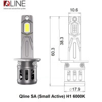 Світлодіодні лампи Qline SA (Small Active) H1 6000K Світлодіодні лампи Qline SA (Small Active) H1 6000K