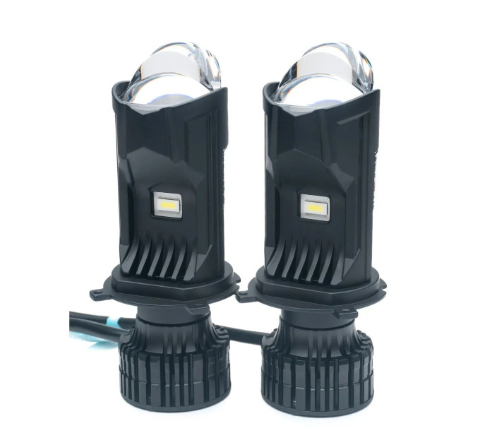 Світлодіодні лампи з лінзою Prime-X LS H4 55W CAN
