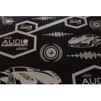 Вібропоглинаючий матеріал Audio-System Alubutyl 1500 v3 1,5mm (0,7х0,5)