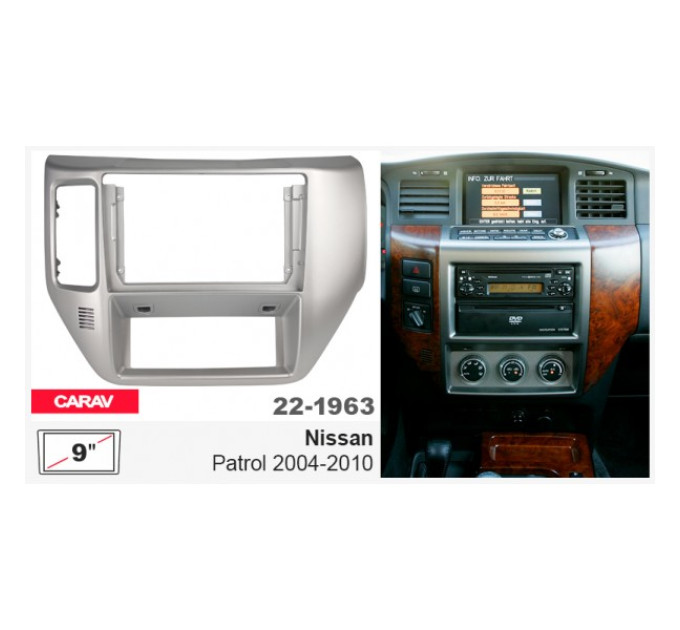 Перехідна рамка Nissan Patrol (Y61) Carav 22-1963