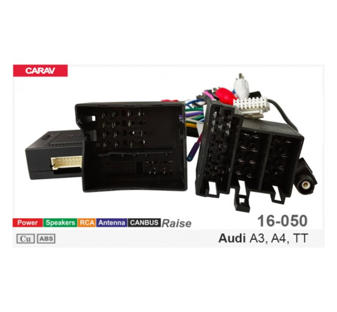 Перехідник для магнітол 9", 10.1" Audi A3, A4, TT Carav 16-050