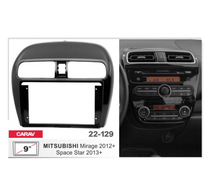 Перехідна рамка Mitsubishi Space Star Carav 22-129