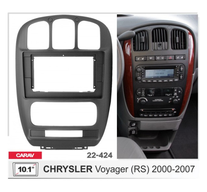 Перехідна рамка Chrysler Voyager Carav 22-424