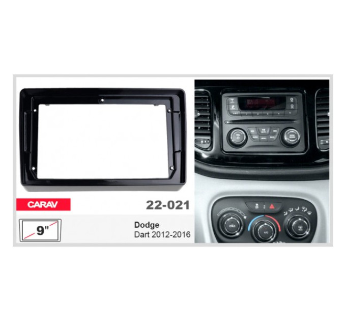 Перехідна рамка Dodge Dart Carav 22-021
