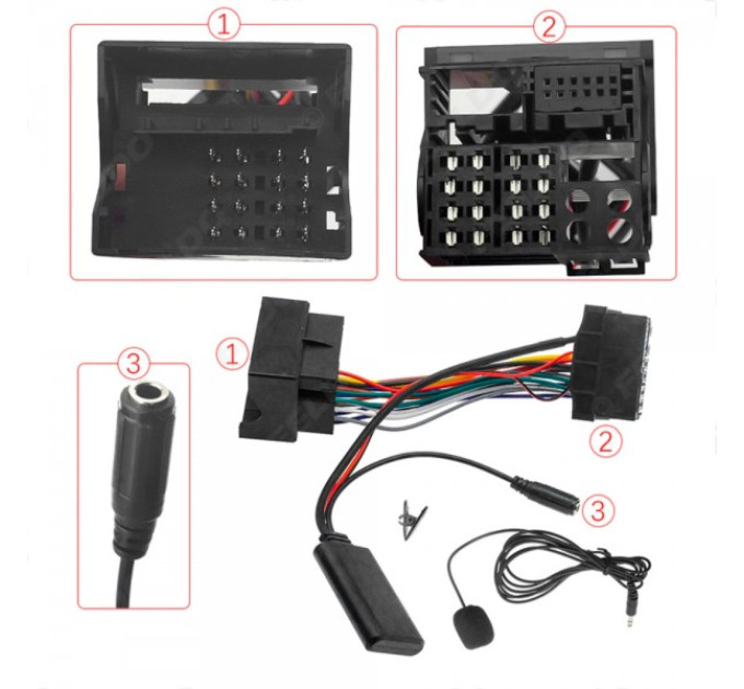 Bluetooth адаптер AUX для Mini, BMW 5 Series, X3, X5, Z4 AWM BTM-11
