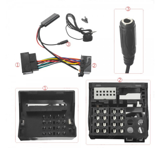 Bluetooth адаптер AUX для BMW 5 Series, X3, X5, Z4, Mini AWM BTM-18