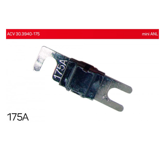 Запобіжник mini ANL 175А (1 шт.) ACV 30.3940-175