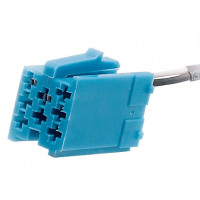Адаптер mini-ISO - RCA для камери заднього виду Carav 15-202